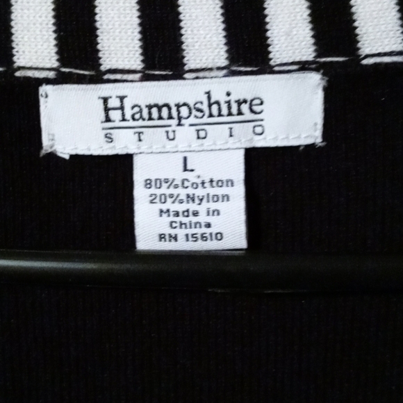 Hampshire Studio large blouse 3/4 inch sleeve - Picture 4 of 5